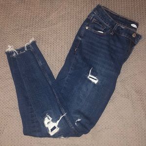Old navy rockstar super skinny high rise jeans